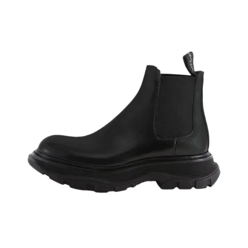 Alexander McQueen Ботинки Черный Челси Женские Черный