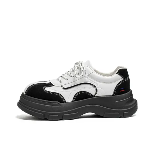 GEANC Высота Увеличивающие Устойчивые к Износу Противоскользящие Низкие Топ Кроссовки Мужские