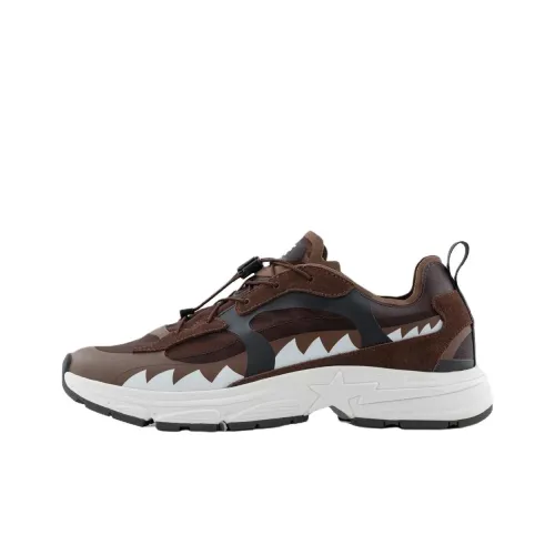 Kazuki Kuraishi x A BATHING APE SHARK STA Низкий топ Повседневная обувь Мужская