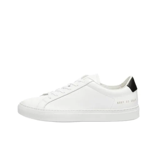 COMMON PROJECTS Achilles Low Топ Стильные Скейтбординги Мужской Белый