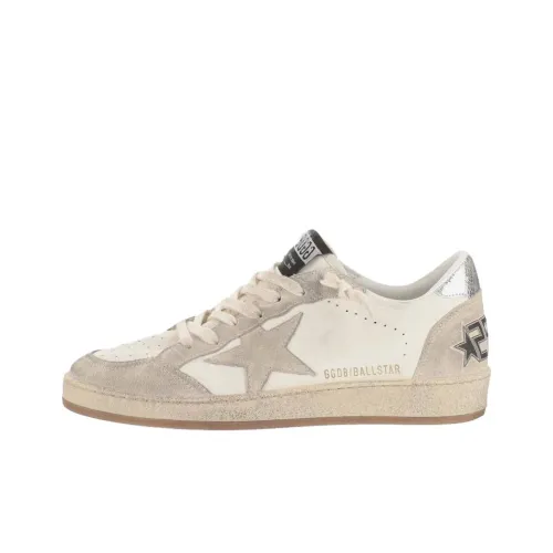Golden Goose Ball Star Low Топ Скейтборд Кроссовки Мужские Бежевые