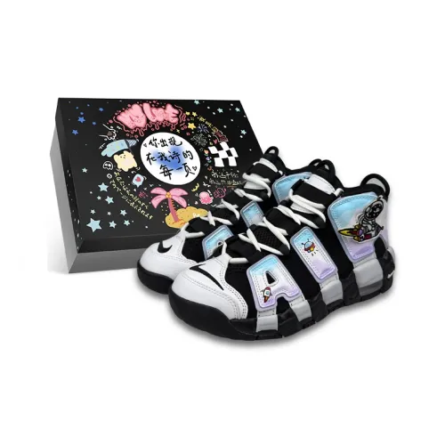 Nike Air More Uptempo Космос Journey More MID Топ Детские Баскетбольные кроссовки Унисекс