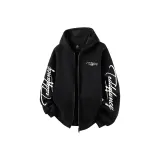 Чёрный Белый [Утолщённый и с флисовой подкладкой]