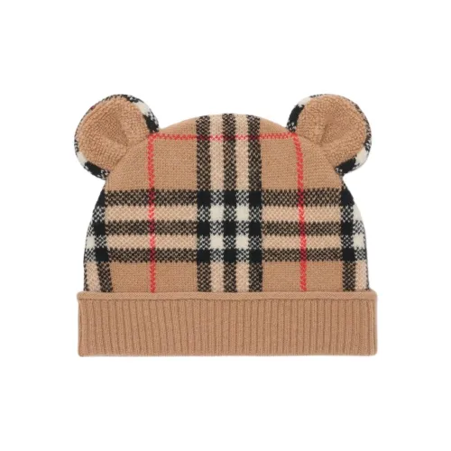 Burberry Шерсть Бини Детский Песочный Бежевый