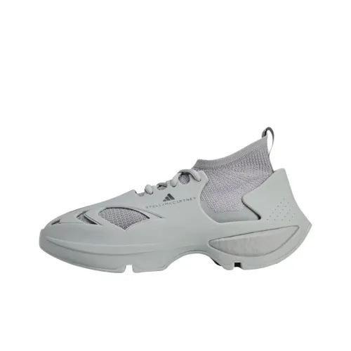 Adidas Stella McCartney Slip-resistant Abrasion-resistant Low Top Casual Unisex Gray Black Adidas Stella McCartney Противоскользящий Устойчивый к истиранию Низкий Топ Повседневный Унисекс Серый Черный