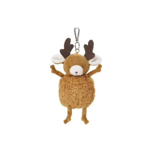 Bunnies By The Bay Good Friend Merch Bunnies By The Bay Милый Олень Украшение Плюшевый Брелок 22 см Длина Тела
