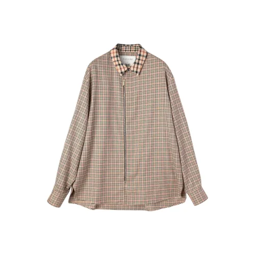 CULLNI x DAKS LONDON Fw25 CULLNI Для DAKS LONDON Передняя часть Застежка Рубашка Унисекс