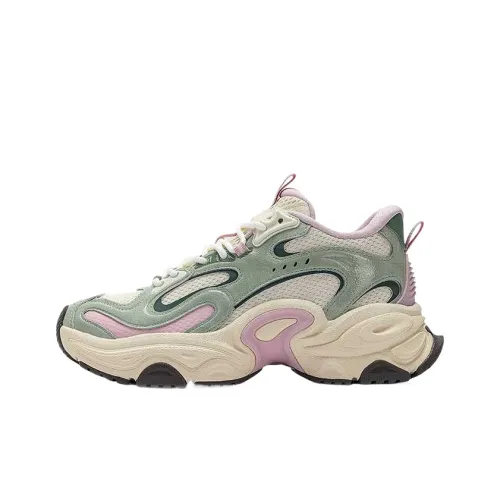 Anta Устойчивые к истиранию Амортизирующие Низкие Кроссовки для бега Женские