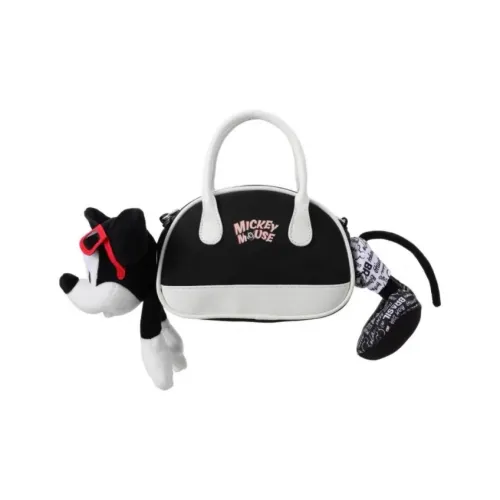 Miniso Disney Disney Коллаборация Mickey Полиэстер Сумка Стандартная Женская Черная и Белая
