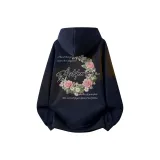 Тяжелый полиэстер-хлопок, темно-синий (с флисовой подкладкой)