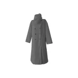 Фотиния Серый с меховым воротником