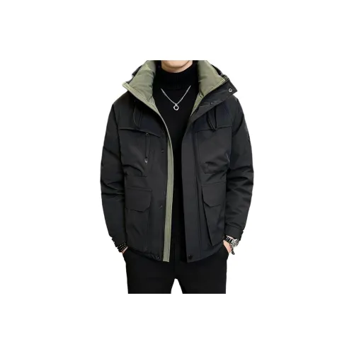 HUAXIAERNV Хлопковый пуховик унисекс