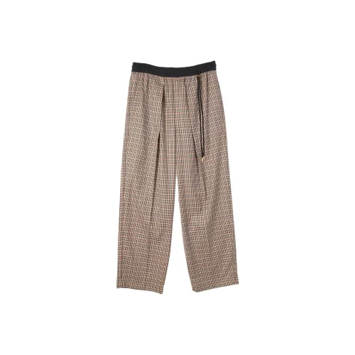 CULLNI x DAKS LONDON Fw25 CULLNI Для DAKS LONDON Tuck Шнур Широкий Брюки Повседневные брюки Унисекс