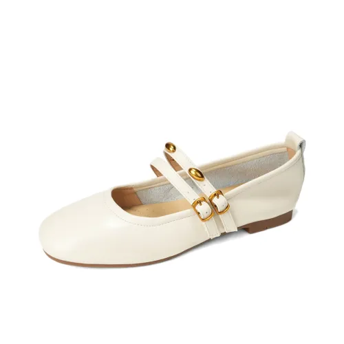 KATHRYN WILSON Туфли Mary Jane с плоской подошвой 1,5 см женские