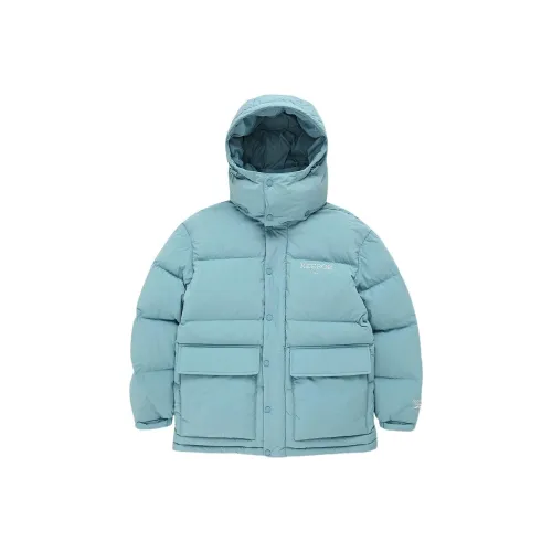 Reebok совместный продукт Светло-синий Унисекс Пуховики