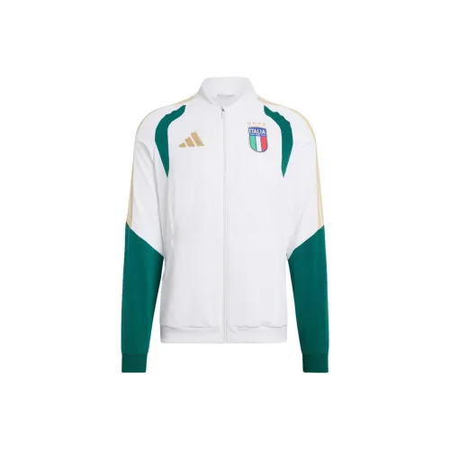 Adidas Italy Белый Мужской Куртки