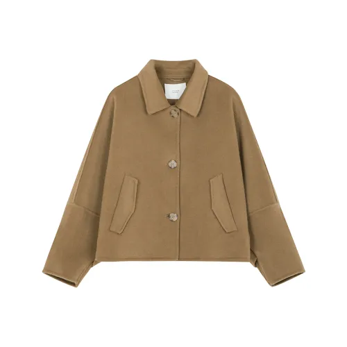 Mo Han Yi Mei Куртка Женская Холодный КАМЕЛ