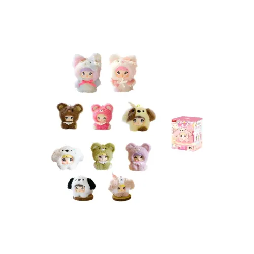 TOP TOY Nommi Клейкий рис MI Bao Collection Плюшевые брелки Слепые коробки Одиночная Слепая коробка Полная коробка 8 шт