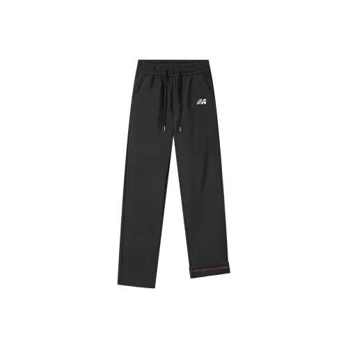 MUSCLETECH Черные флисовые утолщенные и унисекс повседневные штаны