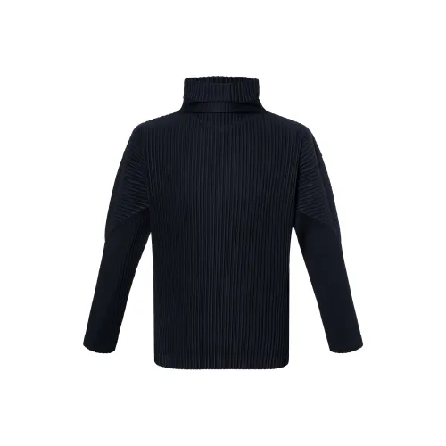 Homme Plissé Issey Miyake Свитер Мужской Темно-синий