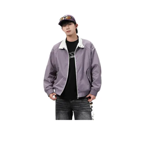 LH HOMME Фиолетовый Унисекс Куртки