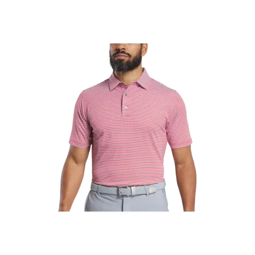 FOOTJOY Красный Белый Угольный Серый Мужские Рубашки