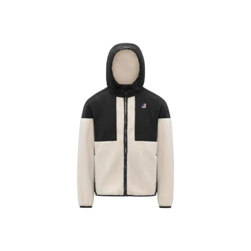 K WAY SAMSON 4,0 ORSETTO Бархат Feel Пальто Унисекс