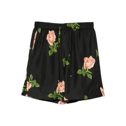 NANUSHKA Мужские Повседневные Шорты Черные