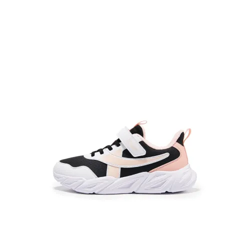 XTEP Противоскользящая устойчивая к истиранию утепленная обувь черный масляный серый розовый детский