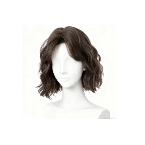 YOSEE Клейкий рис Roll Перука Короткие волосы Полная Голова COVER Женские Скрученные BOB Волосы