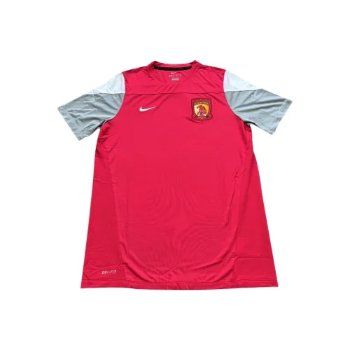 Nike Dri Fit Red Unisex T-Shirts