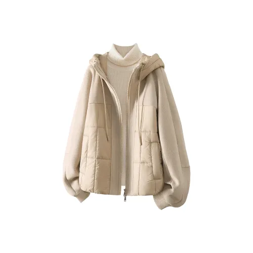 TOUCH Хлопковый пуховик женский хаки