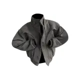 Тёмно-серый, осенний и зимний, с флисовой подкладкой