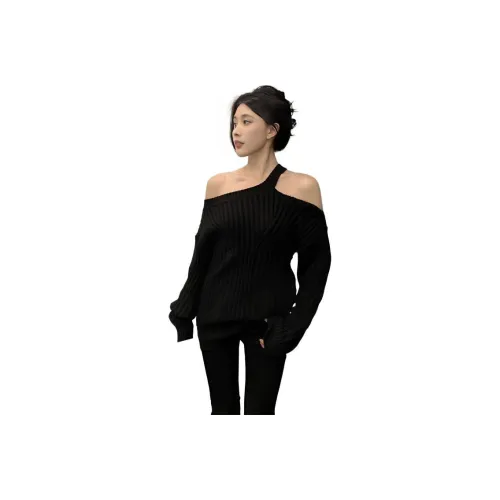 EFCR Черный Женский Трикотаж