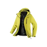 Неоновый зеленый (с съемным 3-в-1 пуховым подкладочным слоем)