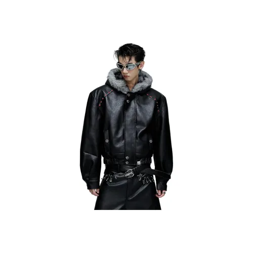 WUHA CREW Черный Унисекс Куртки