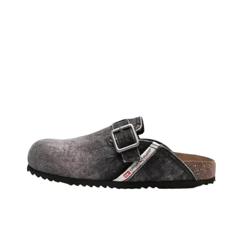 DIESEL Домашние тапочки Мужские Черные