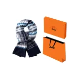 Снежный Синий [Мягкая кожа-дружелюбный/Чистая шерсть ткань]