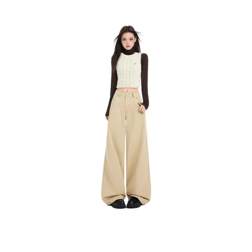 NRXX Светлый хаки Унисекс Джинсы