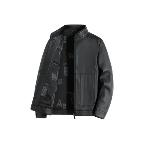 ASSIDUOUS CONFUSED Effort Кожа Куртка Мужская