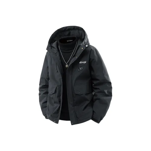 DAWEIBEIKEN Хлопковый пуховик унисекс