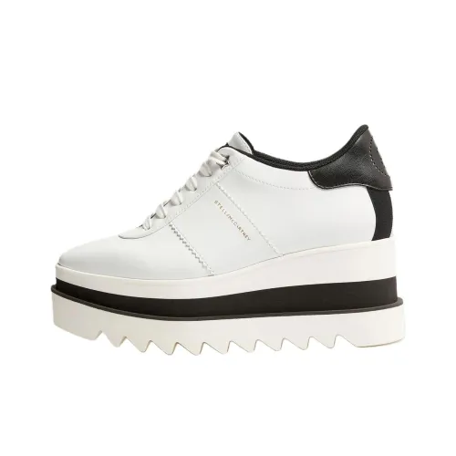 Stella McCartney Sneak Elyse Клиновидный каблук Высокие каблуки 5,5 см Женские Белые