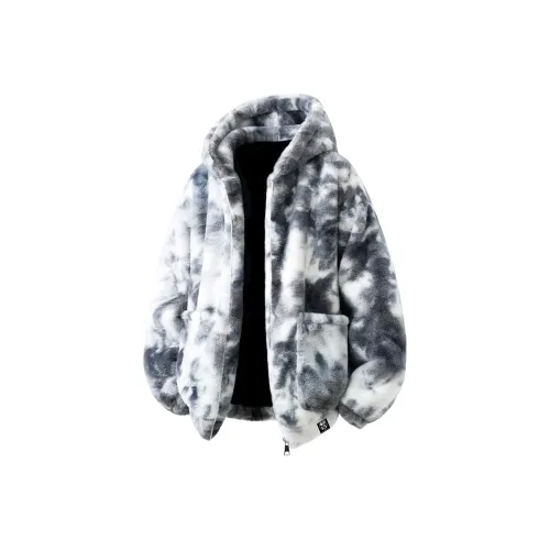 FCB ARCELONA Velvet Feel Coat Unisex FCB ARCELONA Бархат Feel Пальто Унисекс