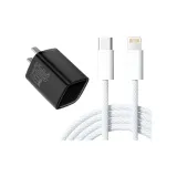 [Пава Display Wattage] 30 Вт Зарядное устройство Apple + PD Вязаный кабель 1,5 м