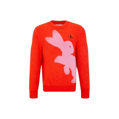 CK Calvin Klein Свитер Унисекс Красный