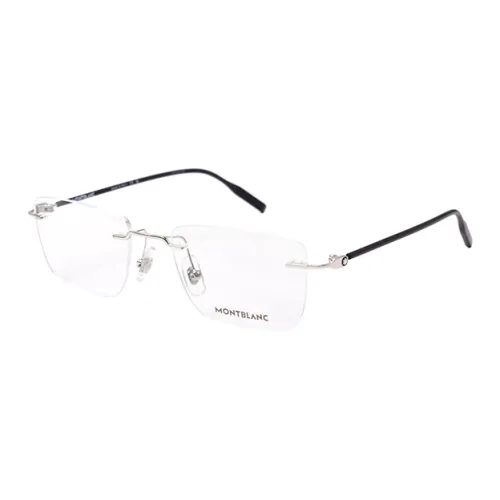 MONTBLANC Прямоугольные Очки с диоптриями Мужские Черные