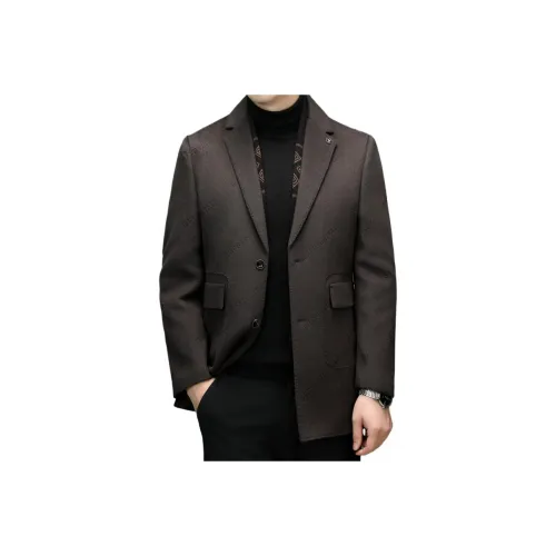 DKRVT Хаки [Подарочная коробка Упаковка] Мужское пальто