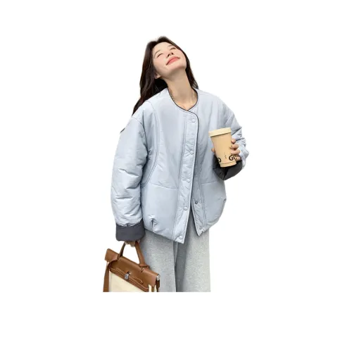 LAOYECHE Светло-синий женский пуховик