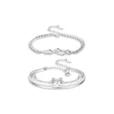 Браслет из розового шипа, стиль AB