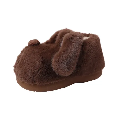 TLIT Детская хлопковая обувь Коричневый Школьный возраст